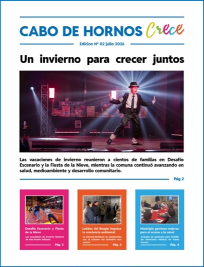 Portada de la Edicion N.2 del Diario Digital de Cabo de Hornos