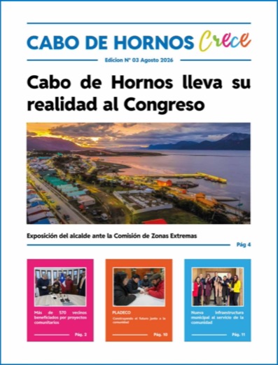Portada de la Edicion N.3 del Diario Digital de Cabo de Hornos